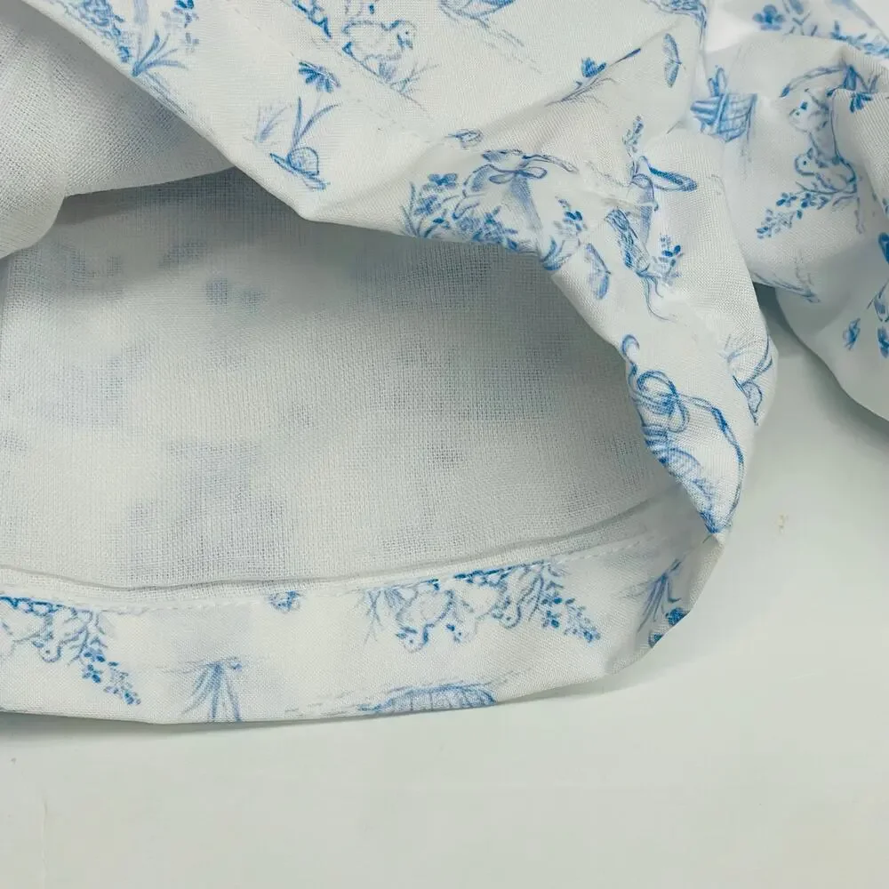NWT Smockingbird Size 3 Bunny Toile Shorts Set